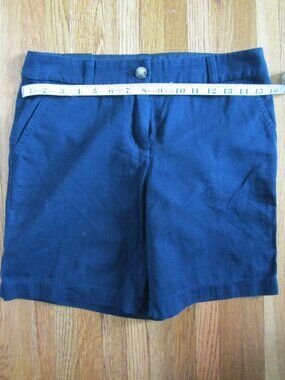J. Crew Navy Cotton 7" Short